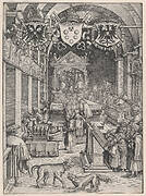 Maximilian I Hearing Mass