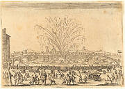 Fireworks on the Arno, Florence