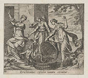 Plate 14: Erichthonius Released from his Basket (Erichtonius cistella laxata cernitur), from Ovid's 'Metamorphoses'