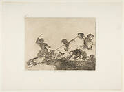 Plate 29 from 'The Disasters of War' (Los Desastres de la Guerra):: 'He deserved it.' (Lo merecia.)