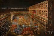 Carnival of 1656, carousel at Palazzo Barberini in honour of Christina of Sweden