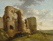 West Gate of Pevensey Castle, Sussex