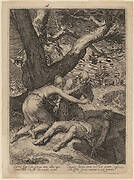 Adam and Eve Lamenting over the Corpse of Abel