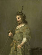 Portrait of a Man Dressed as a Shepherd