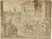 A Triumphal Procession in Ancient Rome