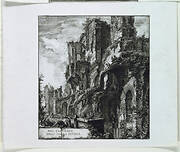 Del Castello dell'Aqua Giulia, plate IV from "Le Rovine del Castello dell’Acqua Giulia (The Ruins of the Fountainhead of the Aqua Giulia)