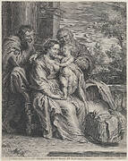 The Holy Family with Saint Anne