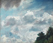 Cloud Study, Hampstead, Tree at Right