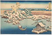 雪月花　隅田|Snow on the Sumida River (Sumida), from the series, Snow, Moon, and Flowers (Setsugekka)