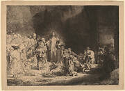 Christ Preaching (The Hundred Guilder Print)