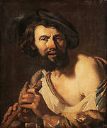 Man with a flute