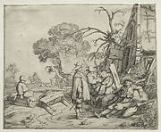 Landscape with Soldiers