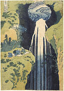 The Amida Waterfall, from Famous Waterfalls in Various Provinces