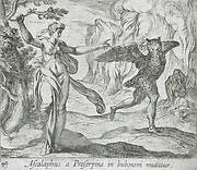 Proserpina Turning Ascalaphus into an Owl