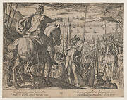 Plate 3: Alexander Instructing his Soliders, from The Deeds of Alexander the Great