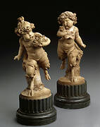 Pair of Infant Satyrs