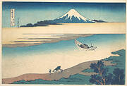 冨嶽三十六景　武州玉川|Tama River in Musashi Province (Bushū Tamagawa), from the series Thirty-six Views of Mount Fuji (Fugaku sanjūrokkei)