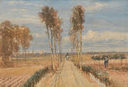 The Poplar Avenue, after Hobbema