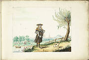 Moses ter Borch op het platteland buiten Zwolle