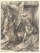 The Annunciation, from The Small Passion