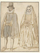 Standing Man and Woman, Seen from the Front