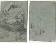 Studies of Hands (recto); Sketch of a Child's Head (verso)