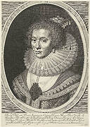 Portret van Amalia van Solms