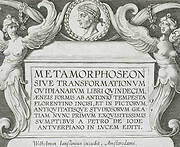 Frontispiece with the Bust of Ovid