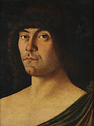 Portrait of the poet Raffaele Zovenzoni (the poet laureate)