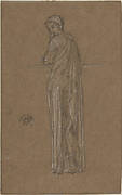 Draped Figure Standing