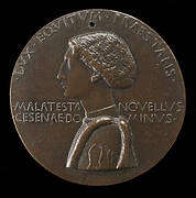 Domenico Novello Malatesta, 1418-1465, Lord of Cesena and Cervia 1429 [obverse]