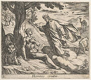 Plate 2: The Creation of Man (Hominis creatio), from Ovid's 'Metamorphoses'