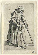 The Beggars: Beggar Woman on Crutches