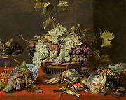 Still Life with Grapes and Game