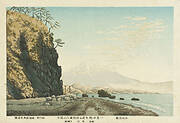 Mt. Fuji from Satta, Sketched at 9:00 a.m. in Mid-January, 1881