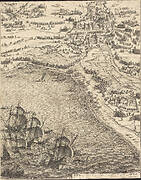 The Siege of La Rochelle [plate 12 of 16; set comprises 1952.8.97-112]