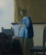 Woman Reading a Letter