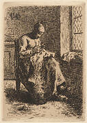 Woman Sewing (La Couseuse)