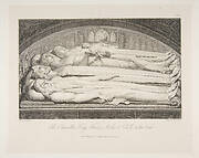 The Counsellor, King, Warrior, Mother & Child in the Tomb, from The Grave, a Poem by Robert Blair