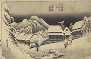 Kanbara, Night Snow