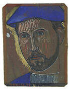 Man’s Head with Blue Beret