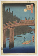 Kyobashi Takegashi, from the series, One Hundred Famous Views of Edo