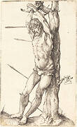 Saint Sebastian Bound to the Tree