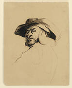 Head of a man in the style of Frans Hals