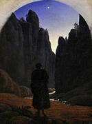 Pilgrim in a Rocky Valley