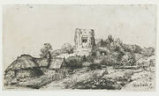 Landscape with a square tower