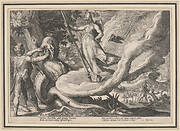 Cadmus Sows the Dragon’s Teeth Which Turn into Armed Men