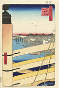 One Hundred Famous Views of Edo “Nihonbashi Bridge and Edobashi Bridge”