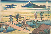 冨嶽三十六景　相州仲原|Nakahara in Sagami Province (Sōshū Nakahara), from the series Thirty-six Views of Mount Fuji (Fugaku sanjūrokkei)