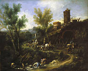 Landscape with Gypsies and Washerwomen